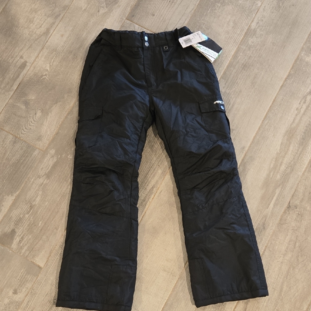 ARCTIX Youth Black Cargo Ski Pant SIZE L